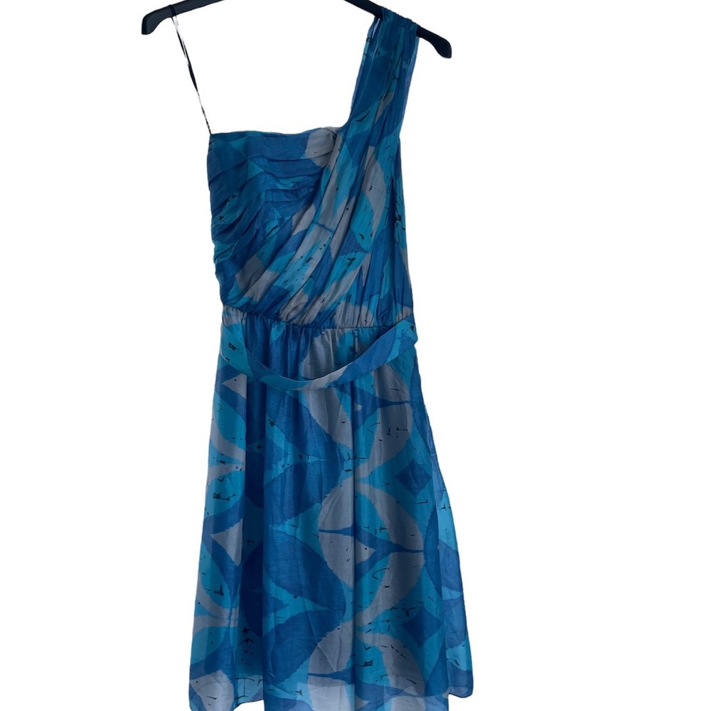 One shoulder silk dress in very good condition